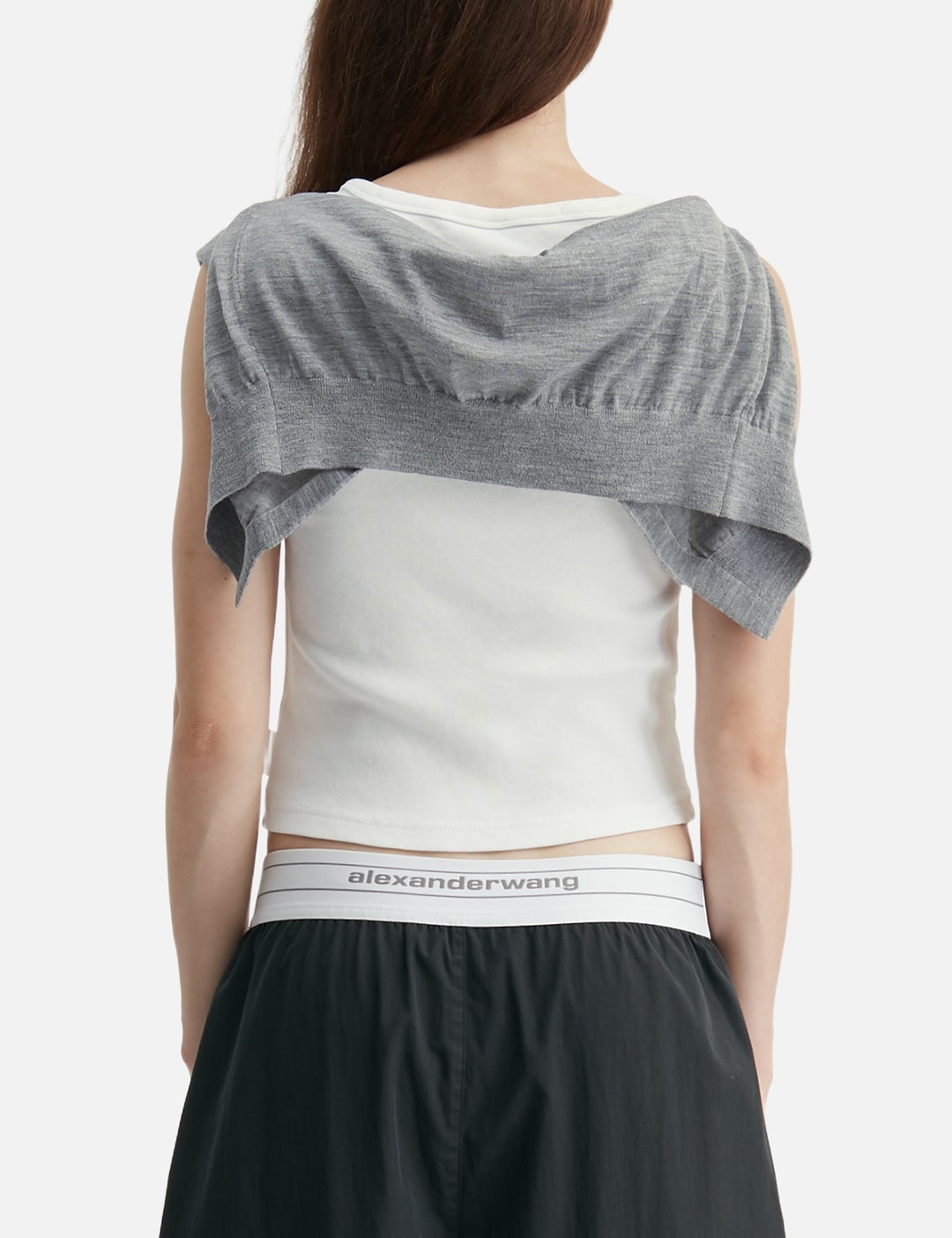 Layered Tank With Tie-Front Sweater Detail view 19