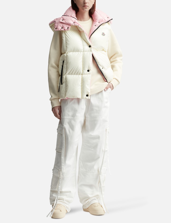 WHITE LUZULE DOWN GILET Placeholder Image