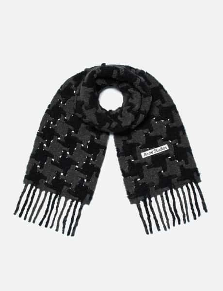 Acne Studios Houndstooth Scarf