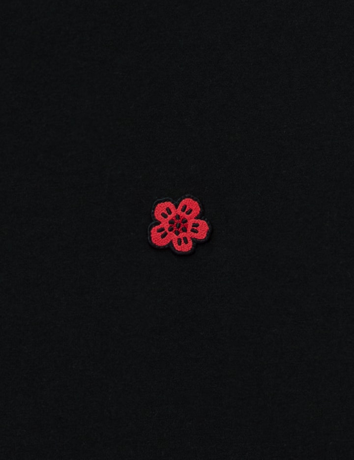 'Boke Flower' Embroidered T-shirt in Cotton Placeholder Image