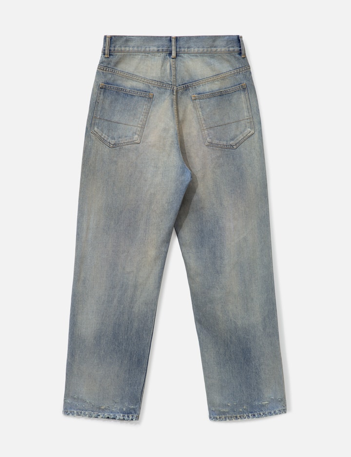 P/Damage Denim Straight 5p Pants Placeholder Image