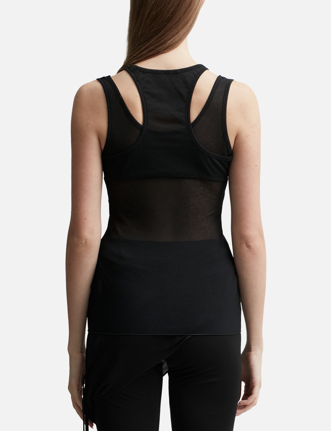 Cotton Ribbed Jersey Tank Top view 10