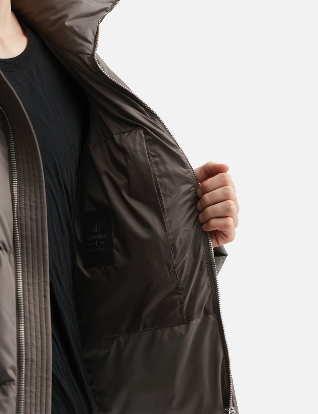 Moncler + Rick Owens Cyclopic Short Down Jacket view 18