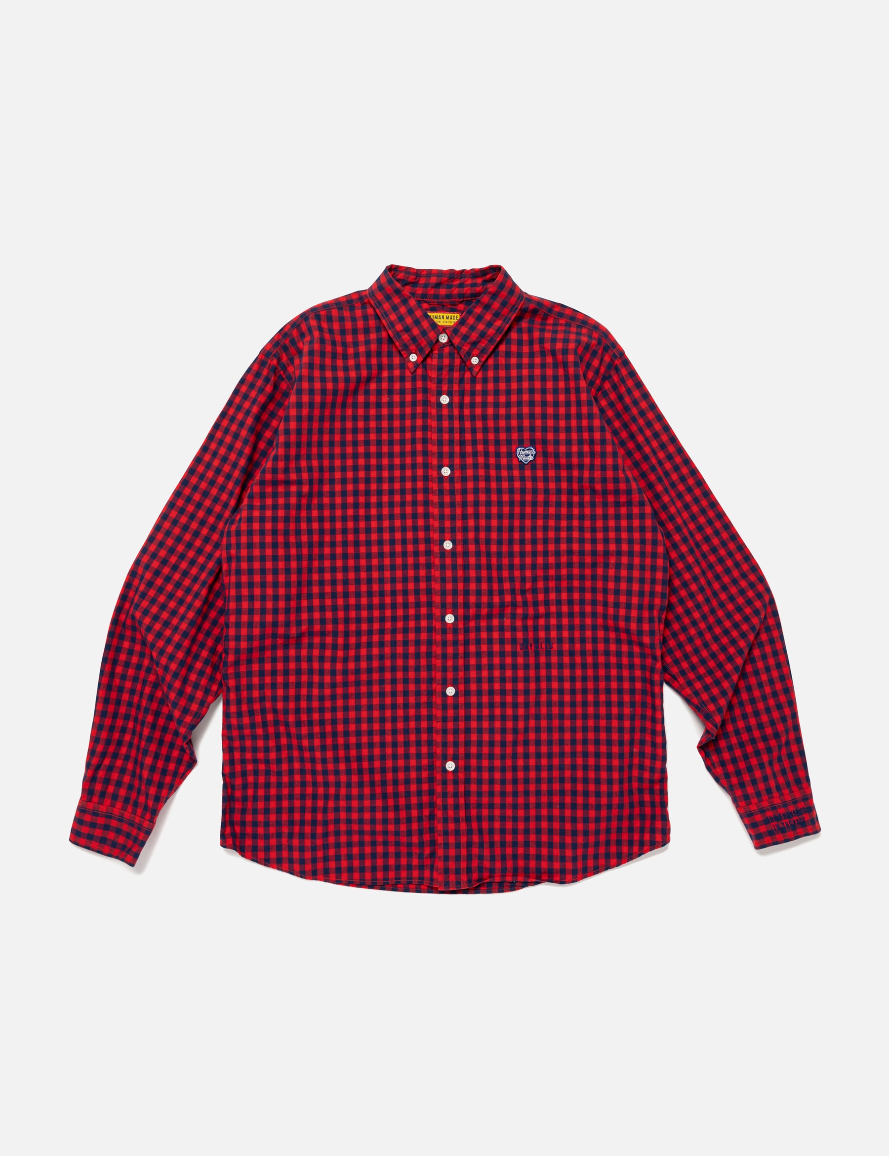Gingham Check Button Down Shirt view 7