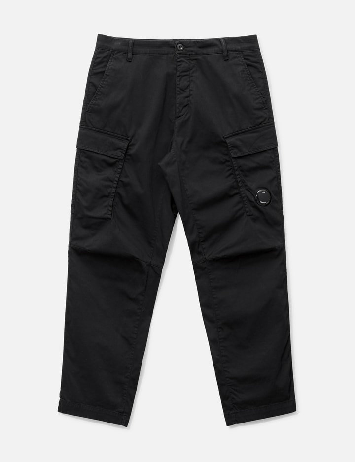 Stretch Sateen Loose Cargo Pants Placeholder Image