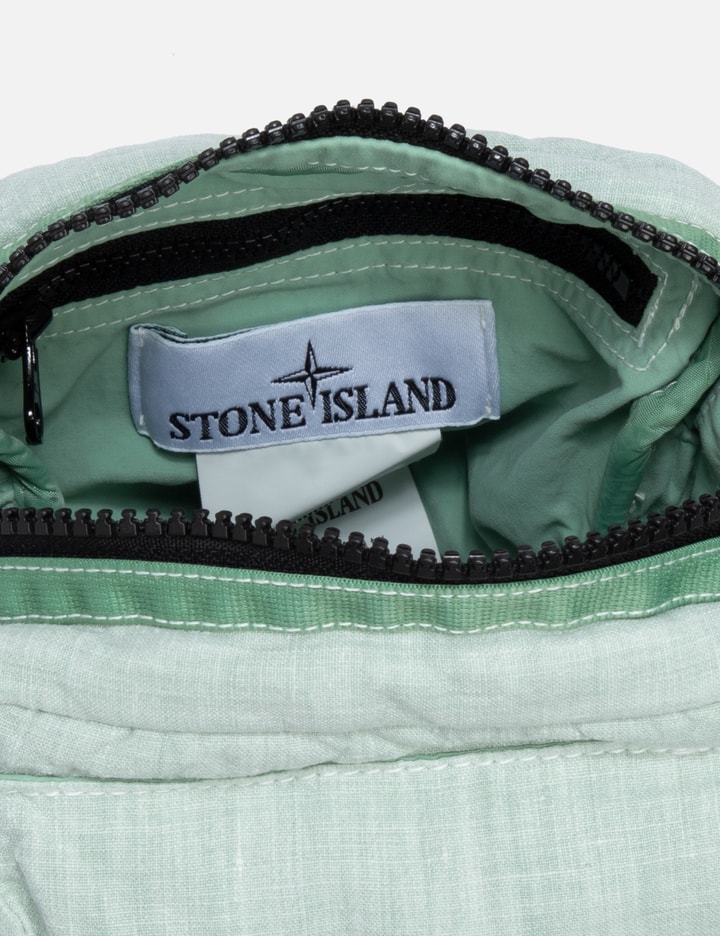 Shop Stone Island Bumbag In Green