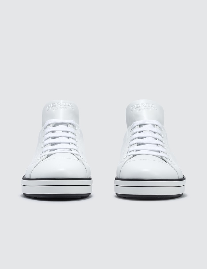 Logo Leather Sneakers Placeholder Image
