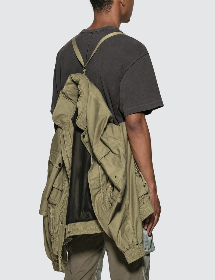 Back Sateen Canopy Bomber Jacket Placeholder Image