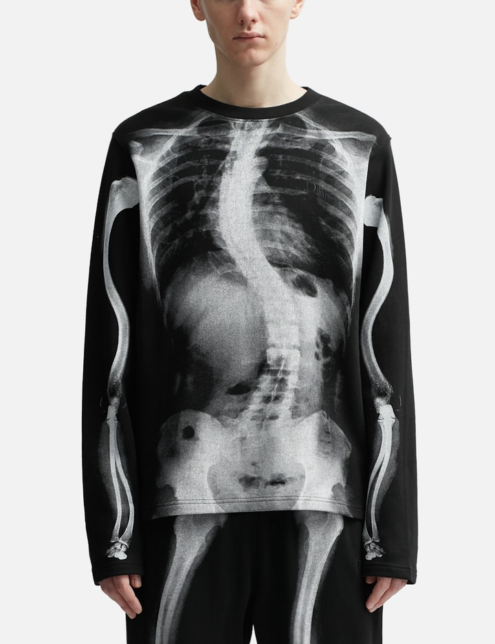 Wave Bones Terry Long Sleeve T-shirt Placeholder Image