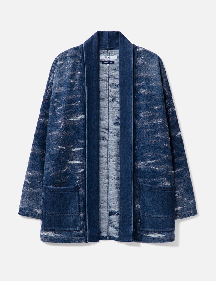 JACQUARD DENIM HAORI 2YR WASH Placeholder Image