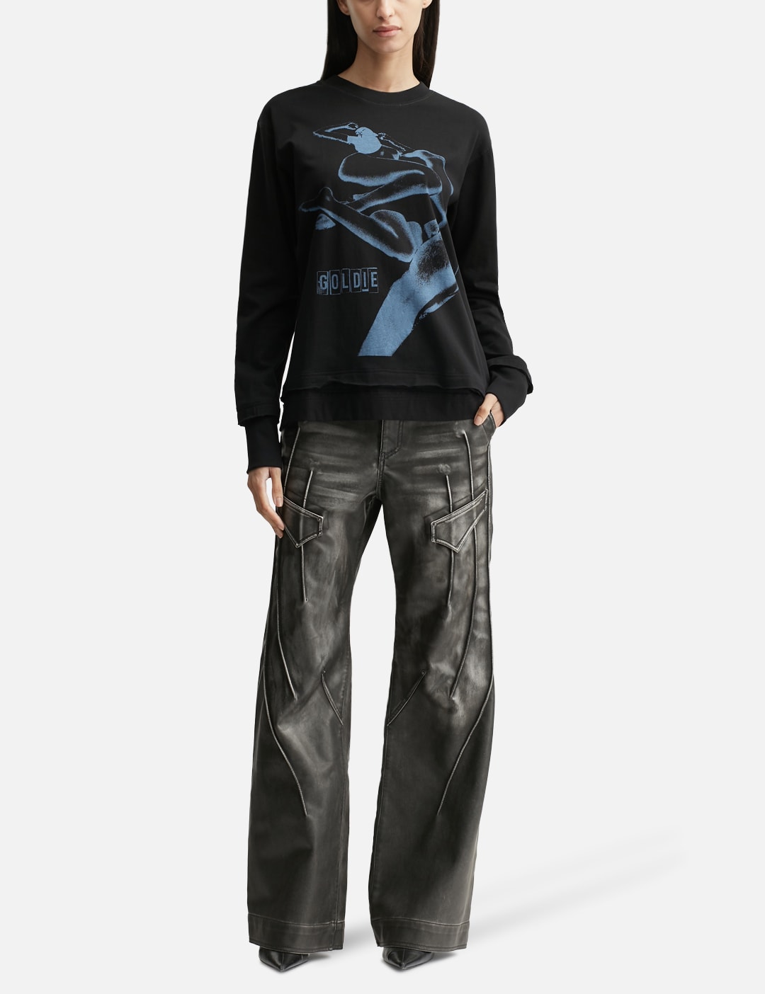 ‘IWIWS’ Black Long Sleeves view 16
