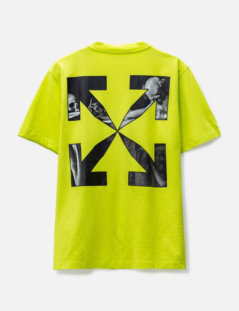 Off-White™ - Caravaggio Arrow Slim T-shirt | HBX - Globally Curated Fashion  and Lifestyle by Hypebeast