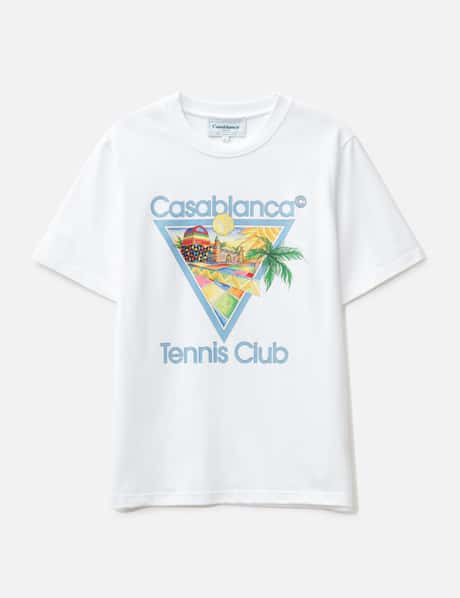 Casablanca アフロ キュービズム テニス クラブ Tシャツ