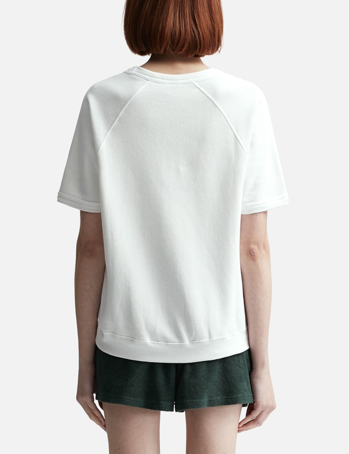 Wellness Ivy Short Sleeve Soft Crewneck White/Verde Placeholder Image