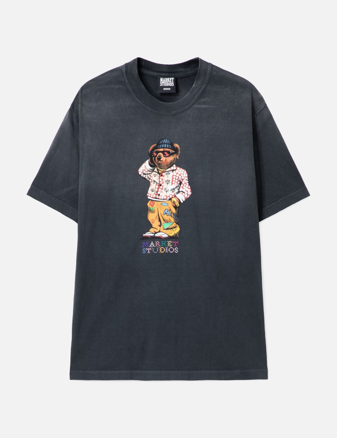 Folk Fitted Bear T-Shirt