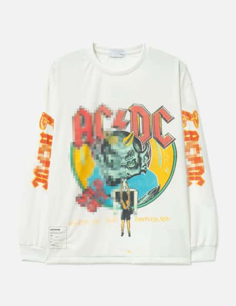 TOLQ Long Sleeve Trompe L'oeil Mosaic T-shirt
