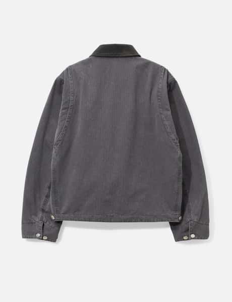 Garment Washed Zip Work Jacket view 9