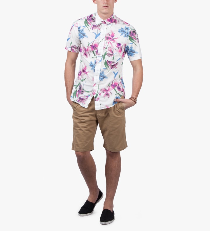 Multicolor Print Bamboo Orchid S/S Shirt Placeholder Image