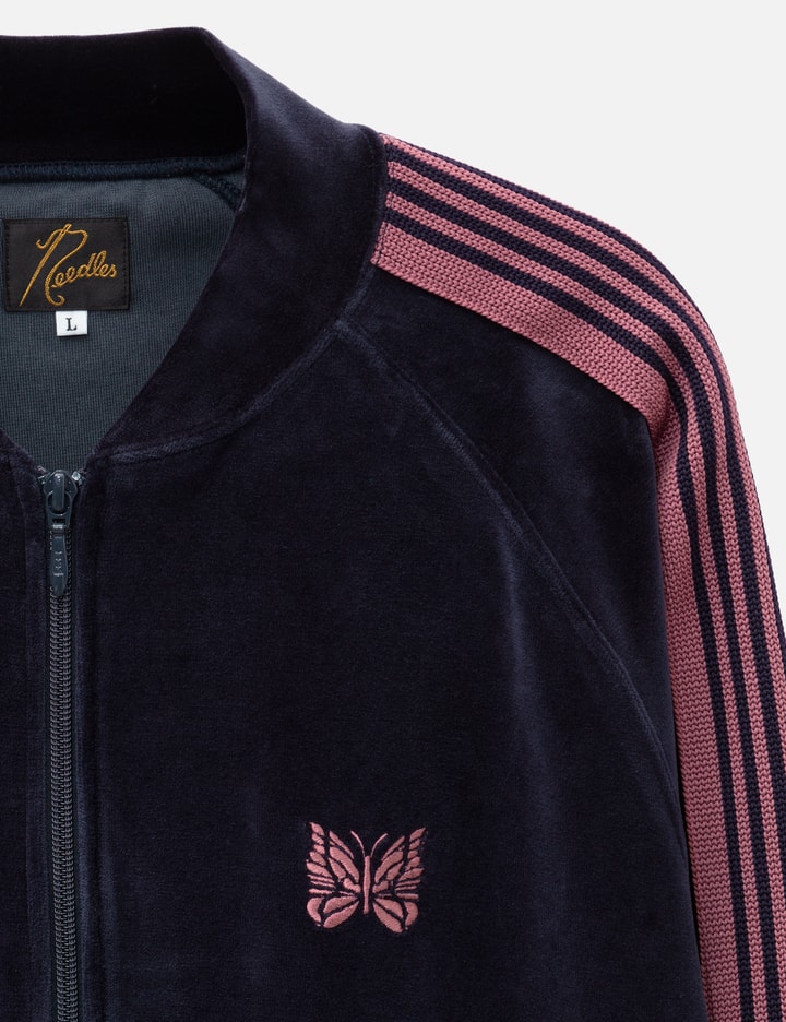 Needles Rib Collar Track Jacket - C/PE Velour