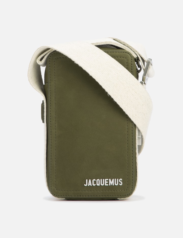 Shop Jacquemus Le Cuerda Vertical Utility Bag In Green
