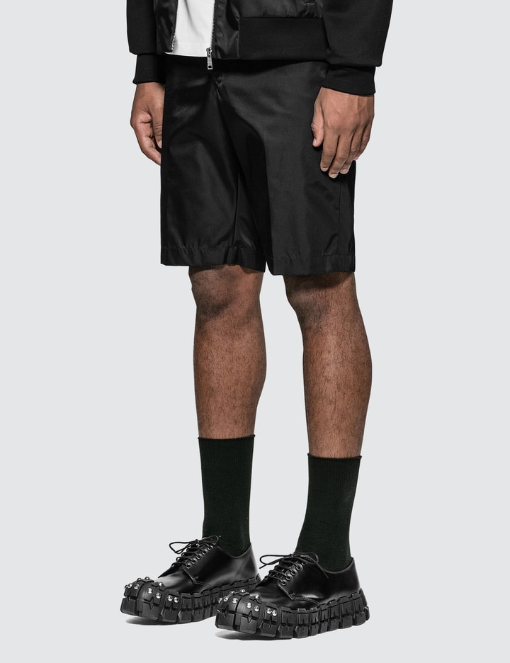 Nylon gabardine shorts Outlet