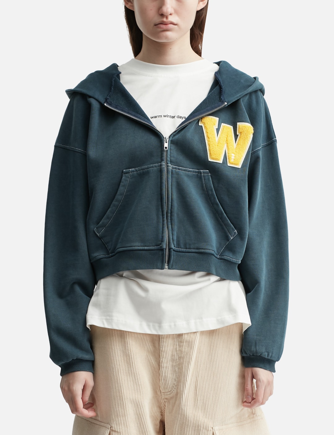 Varsity Zip Up Hoodie view 13