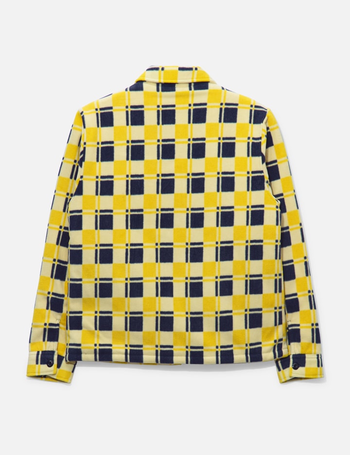 Shop Stussy Stüssy Fleece Jacket In Yellow