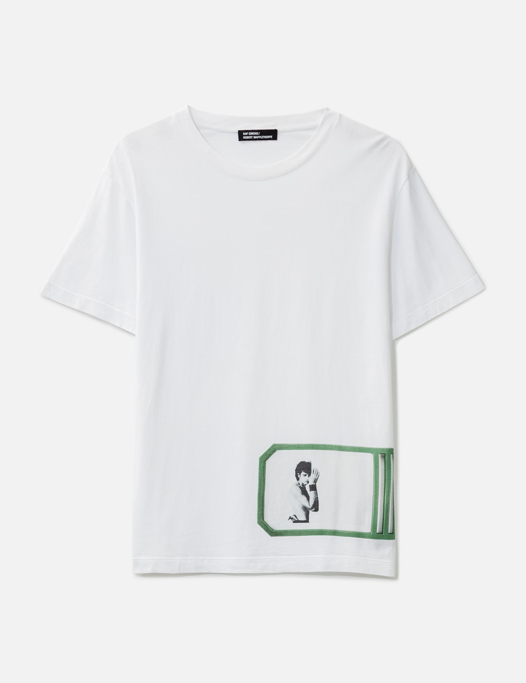 Sweat-shirt à Capuche Raf Simons Nebraska - Taille L, Vert, Col Rond Virginia Creeper Redux