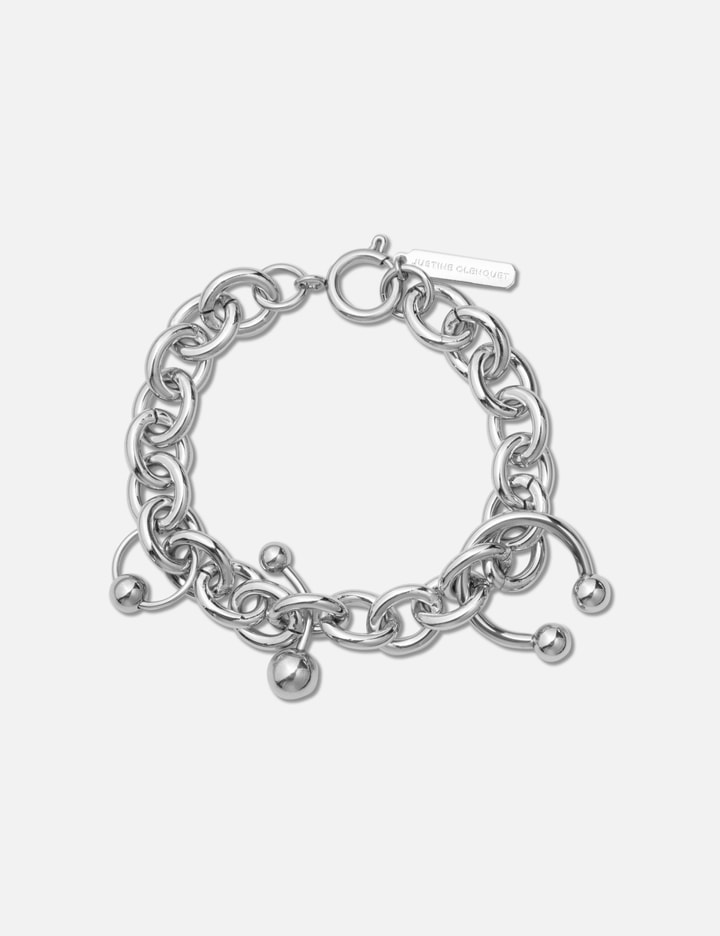 Shop Justine Clenquet Holly Bracelet In Silver