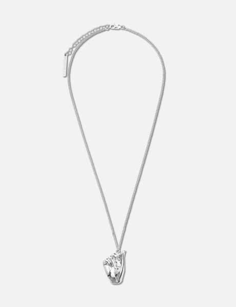 Y/PROJECT Mini Finger Heart Pendant Necklace
