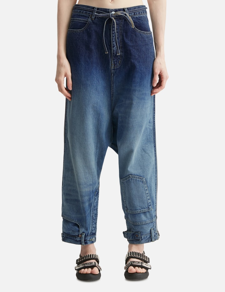 Beautiful People Double-End Selvedge Denimpants Gradation