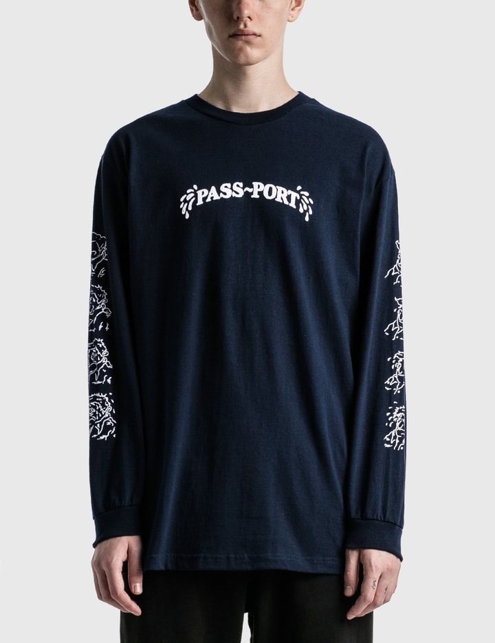 Sweaty Puff Print Long Sleeve T-shirt Placeholder Image