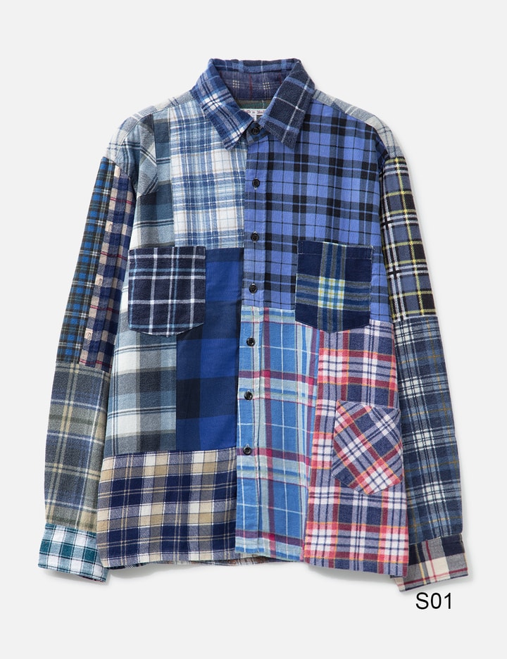 Flannel Shirt -> Straight Hem Shirt Placeholder Image