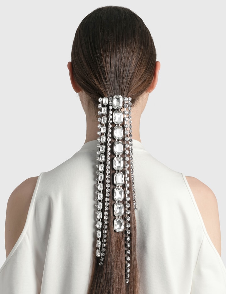 Baguette Crystal Fringe Hairclip Placeholder Image