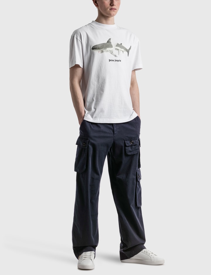 Shark Print T-shirt Placeholder Image