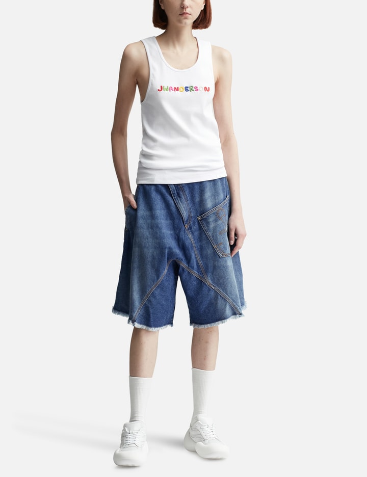 Logo Embroidered Tank Top Placeholder Image