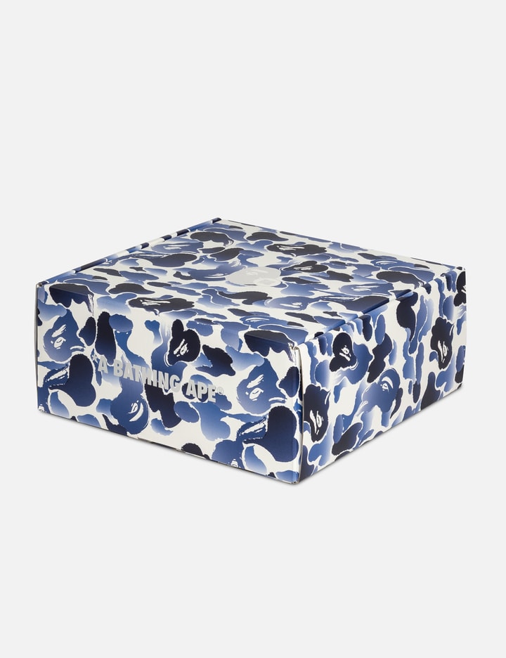 Bape Camo Flower Bowl In Blue