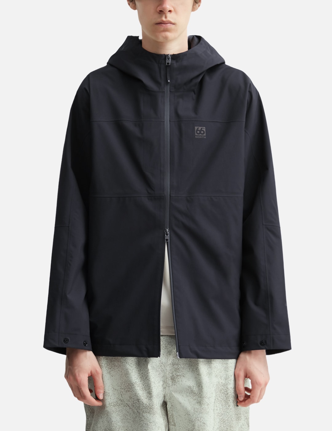 66°north Aðalvík Packable Rain Jacket In Brown
