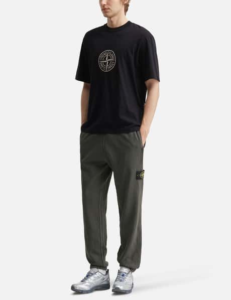 Organic Cotton Jersey Regular Fit T-Shirt With Light Compass Print view 14