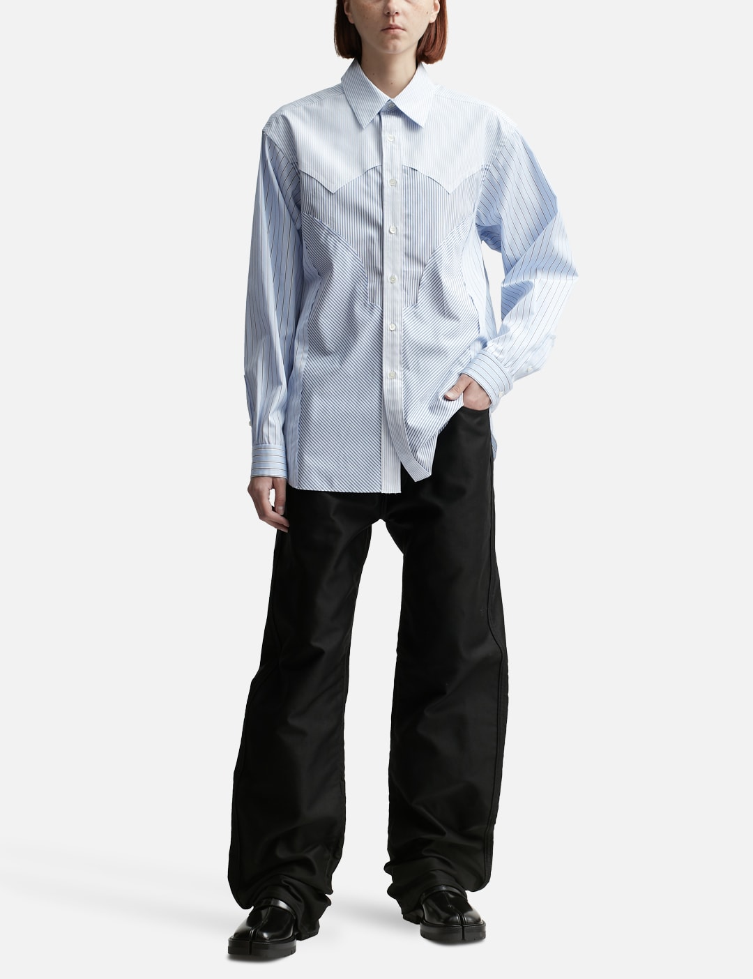 Satin Cotton Trousers view 16