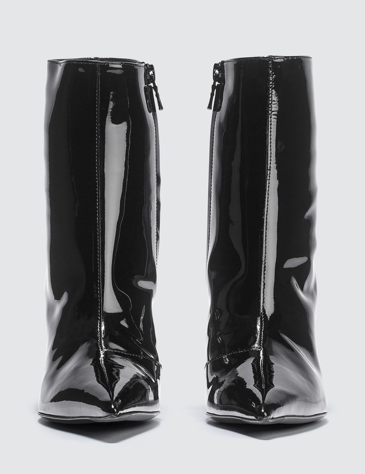 Slicer Ankle Boots Vinyl Black Placeholder Image