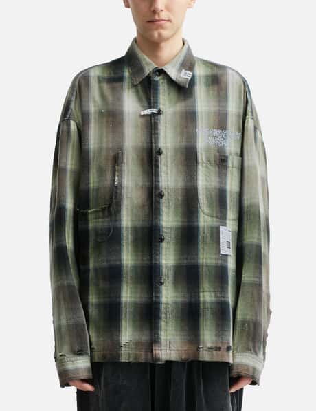 メゾン ミハラヤスヒロ - Vintage Like Check Shirt | HBX