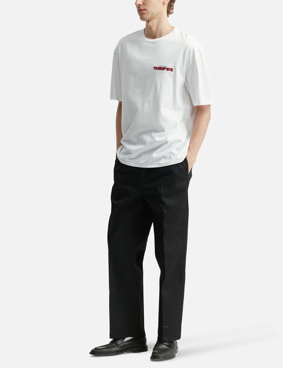 Terrifier / Washed Heavy Weight Crew Neck T-Shirt ( Type-4 ) view 20