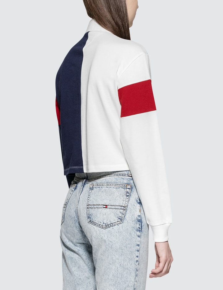 90S Cropped Rugby Sweatshirt Placeholder Image