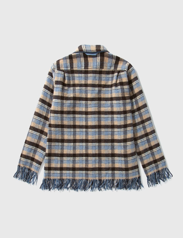 WOOL FRINGED JACKET Placeholder Image