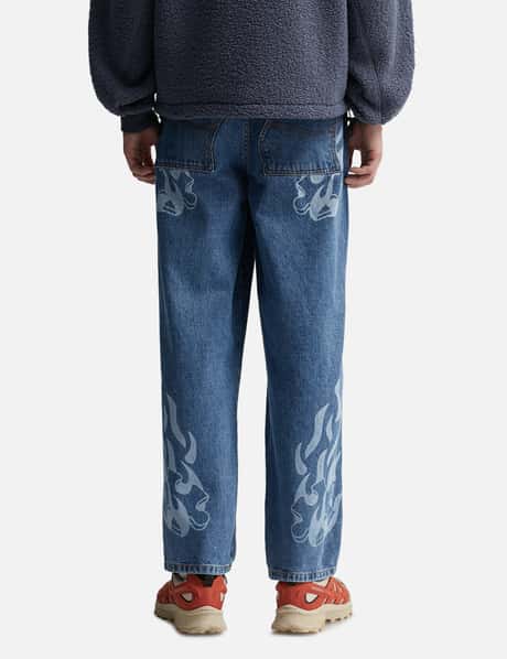 Dime - FLAMEPUZZ RELAXED DENIM PANTS | HBX