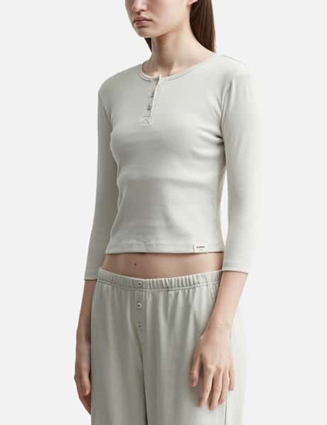 3/4 Button Fly T-Shirt view 7