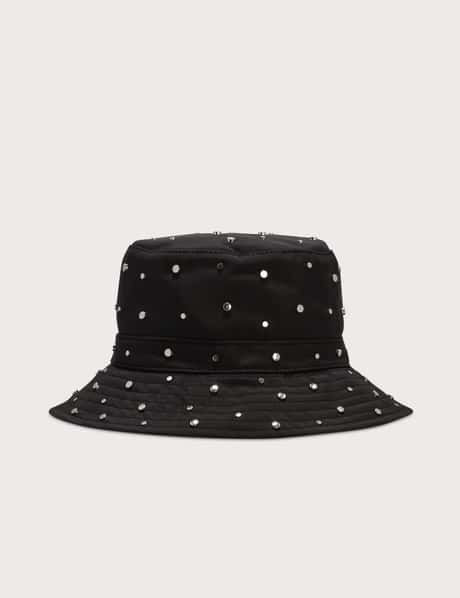Ganni - Studded Nylon Bucket Hats | HBX - Globally Curated Fashion 