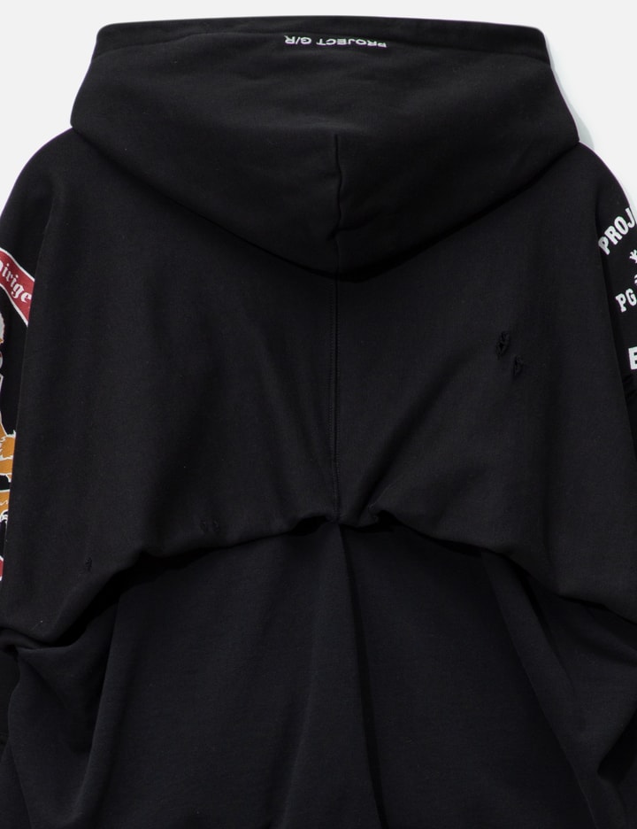 Reconstructed Folded Zip Hoodie Placeholder Image