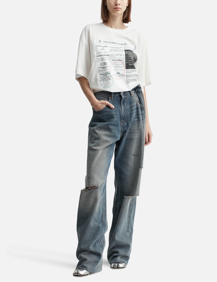 Aged Denim Jeans Placeholder Image